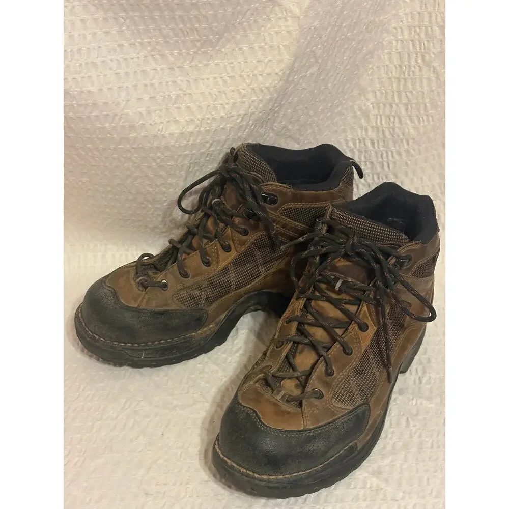 Danner Radical 452 Waterproof Gore-Tex Brown Leather Hiking Boots Men’s Size 9